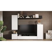 Стенка «Нео» Антрацит/белый