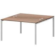 Бенч двойной на 2 рабочих места Арго-М АМБ-005.60 Темный шимо/Белый