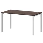 Стол на металлокаркасе Арго-М АМ-002.60 Дуб венге/Белый