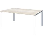 Стол переговорный на металлокаркасе Аргентум-МП НТМП.П-200.11 Сосна винтер/Белый