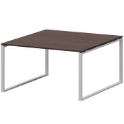 Стол переговорный на металлокаркасе Арго-М АМП.О-003.123 Дуб венге/Белый