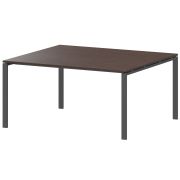 Стол переговорный на металлокаркасе Арго-М АМП-002.123 Дуб венге/Антрацит