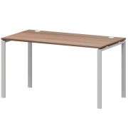 Стол на металлокаркасе Арго-М АМ-005.60 Темный шимо/Белый