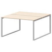 Бенч двойной на 2 рабочих места Арго-М АМБ.О-005.60 Бук/Белый