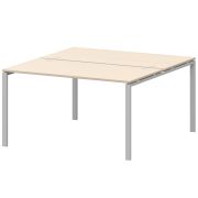 Бенч двойной на 2 рабочих места Арго-М АМБ-005.60 Бук/Белый