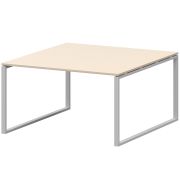 Стол переговорный на металлокаркасе Арго-М АМП.О-005.123 Бук/Белый