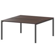 Бенч двойной на 2 рабочих места Арго-М АМБ-004.60 Дуб венге/Антрацит