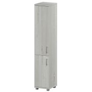 Стеллаж высокий узкий закрытый Аргентум «НТ-540;НТ-600;НТ-601» Сосна винтер