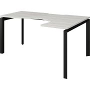 Стол эргономичный правый на металлокаркасе Аргентум-МП НТМП.П-060.ПР Сосна винтер/Антрацит