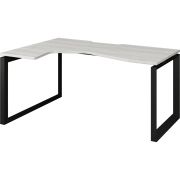 Стол эргономичный левый на металлокаркасе Аргентум-МП НТМП.О-060.ЛВ Сосна винтер/Антрацит