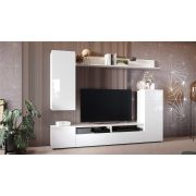 Стенка «Лия» Белый/белый глянец